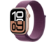 Rose Gold Aluminium Case /Plum Sport Loop