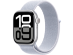 Смарт часовници Apple Watch S10 GPS + Cellular 42mm Silver Alu Case with Blue Cloud Sport Loop