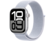 Смарт часовници Apple Watch S10 GPS + Cellular 42mm Silver Alu Case with Blue Cloud Sport Loop