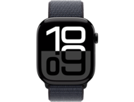 Смарт часовници Apple Watch S10 GPS + Cellular 46mm Jet Black Alu Case with Ink Sport Loop