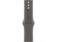 Смарт часовници Apple Watch S10 GPS + Cellular 46mm Natural Titanium Case with Stone Grey Sport Band - S/M