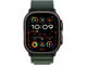 Смарт часовници Apple Watch Ultra2 GPS + Cellular 49mm Black Titanium Case with Dark Green Alpine Loop - Medium