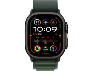 Смарт часовници Apple Watch Ultra2 GPS + Cellular 49mm Black Titanium Case with Dark Green Alpine Loop - Large