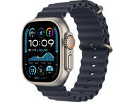 Смарт часовници Apple Watch Ultra2 GPS + Cellular 49mm Natural Titanium Case with Navy Ocean Band