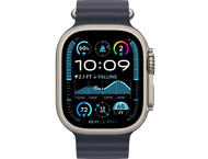 Смарт часовници Apple Watch Ultra2 GPS + Cellular 49mm Natural Titanium Case with Navy Ocean Band