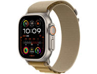 Смарт часовници Apple Watch Ultra2 GPS + Cellular 49mm Natural Titanium Case with Tan Alpine Loop - Medium