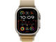 Смарт часовници Apple Watch Ultra2 GPS + Cellular 49mm Natural Titanium Case with Tan Alpine Loop - Large