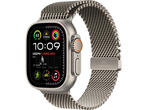 Смарт часовници Apple Watch Ultra2 GPS + Cellular 49mm Natural Titanium Case with Natural Titanium Milanese Loop - M