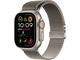 Natural Titanium Case /Natural Titanium Milanese Loop - M