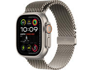 Смарт часовници Apple Watch Ultra2 GPS + Cellular 49mm Natural Titanium Case with Natural Titanium Milanese Loop - L