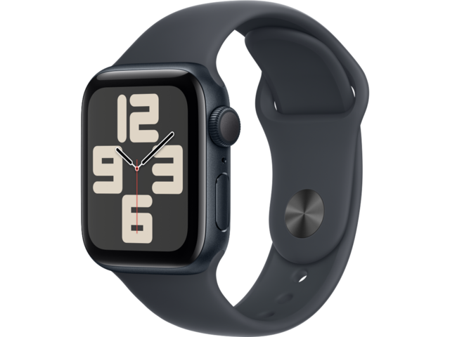 Смарт часовници Apple Watch SE2 GPS 40mm Midnight Alu Case with Midnight Sport Band - S/M