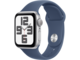 Silver Alu Case /Denim Sport Band - S/M