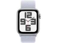Смарт часовници Apple Watch SE2 GPS + Cellular 40mm Silver Alu Case with Blue Cloud Sport Loop