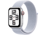 Смарт часовници Apple Watch SE2 GPS + Cellular 40mm Silver Alu Case with Blue Cloud Sport Loop