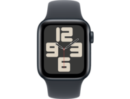 Смарт часовници Apple Watch SE2 GPS + Cellular 40mm Midnight Alu Case with Midnight Sport Band - M/L