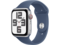 Смарт часовници Apple Watch SE2 GPS + Cellular 44mm Silver Alu Case with Denim Sport Band - M/L