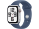 Смарт часовници Apple Watch SE2 GPS + Cellular 44mm Silver Alu Case with Denim Sport Band - M/L