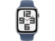 Смарт часовници Apple Watch SE2 GPS + Cellular 44mm Silver Alu Case with Denim Sport Band - M/L