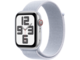 Смарт часовници Apple Watch SE2 GPS + Cellular 44mm Silver Alu Case with Blue Cloud Sport Loop