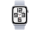Смарт часовници Apple Watch SE2 GPS + Cellular 44mm Silver Alu Case with Blue Cloud Sport Loop