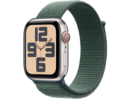Смарт часовници Apple Watch SE2 GPS + Cellular 44mm Starlight Alu Case with Lake Green Sport Loop
