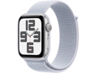 Смарт часовници Apple Watch SE2 GPS 44mm Silver Alu Case with Blue Cloud Sport Loop