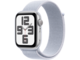 Смарт часовници Apple Watch SE2 GPS 44mm Silver Alu Case with Blue Cloud Sport Loop