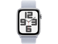 Смарт часовници Apple Watch SE2 GPS 44mm Silver Alu Case with Blue Cloud Sport Loop