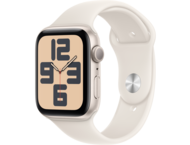Смарт часовници Apple Watch SE2 GPS 44mm Starlight Alu Case with Starlight Sport Band - M/L