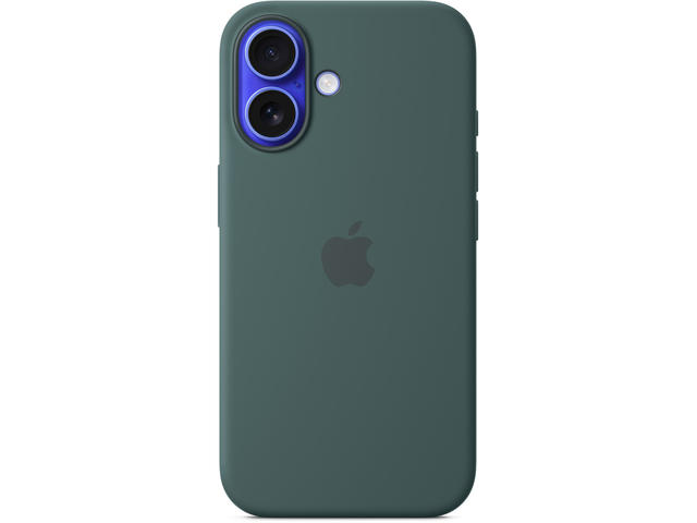 Калъфи Apple iPhone 16 Silicone Case with MagSafe - Lake Green (Seasonal)