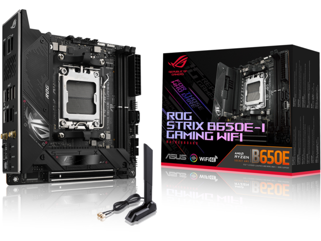 Дънни платки ASUS ROG STRIX B650E-I GAMING WIFI