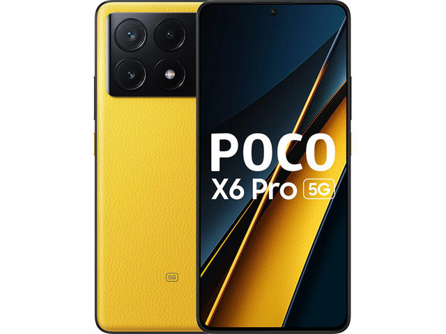 Смартфони Xiaomi Poco X6 Pro 5G 256GB, Yellow