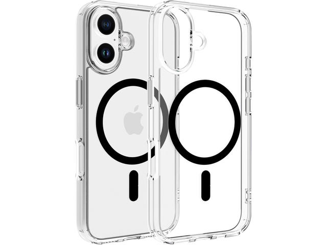 Калъфи Dviced Magsafe iPhone 16 clear case - Black