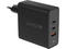 Зарядни устройства Dviced Wall charger 65W GaN EU, Black