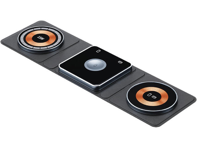 Зарядни устройства Dviced Foldable 3-in-1 magnetic wireless charger