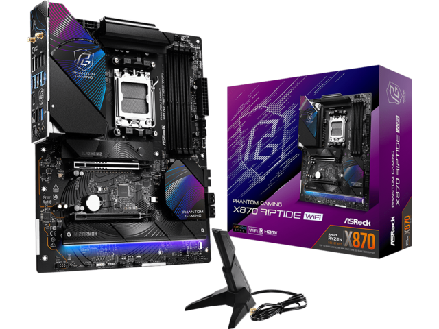 Дънни платки ASRock X870 Phantom Gaming Riptide WiFi