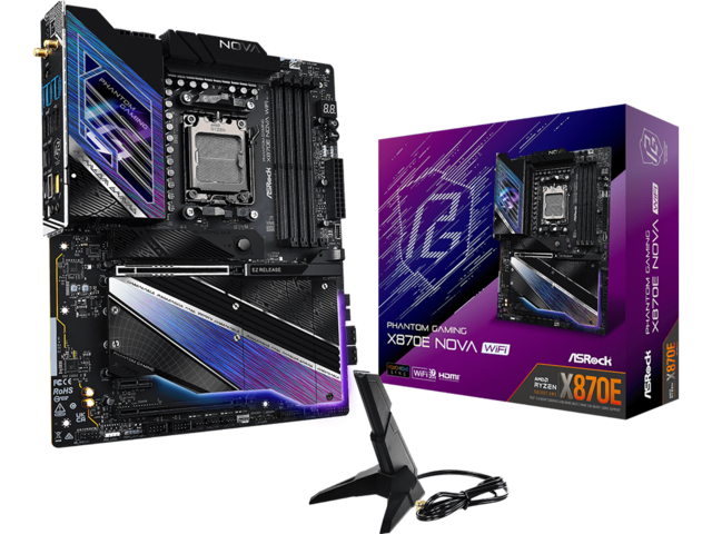 Дънни платки ASRock X870E Phantom Gaming Nova WiFi