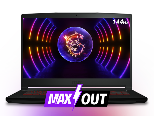 Лаптопи MSI Thin GF63 12VE - MAXOUT
