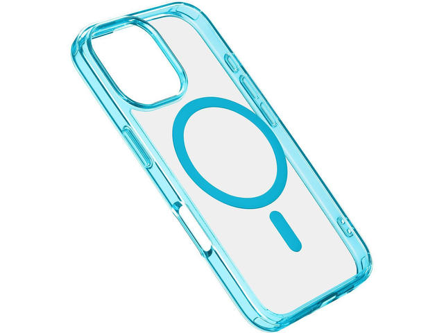Калъфи Cellular line Iconic Mag iPhone 16 Pro, светлосин