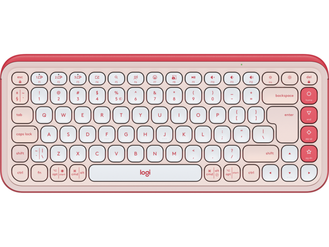 Клавиатури Logitech Pop Icon Keys - Rose - US INT'L