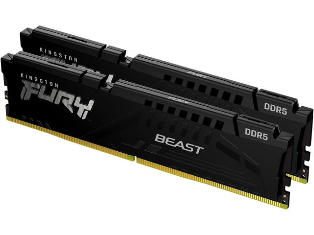 Оперативна памет 32GB (2x16GB) DDR5 5200 MT/s Kingston FURY BEAST, Разопакован продукт