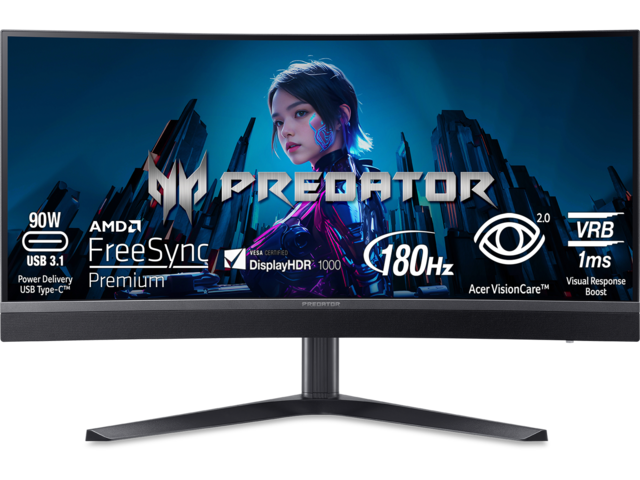 Монитори Acer Predator X34V3bmiiphuzx