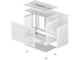 Кутии DeepCool CH160 WH