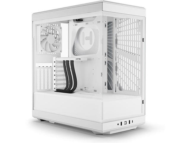 Кутии HYTE Y40 Tempered Glass Snow White