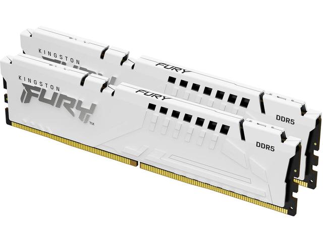 Оперативна памет 64GB (2x32GB) DDR5 5200 MT/s Kingston FURY Beast White