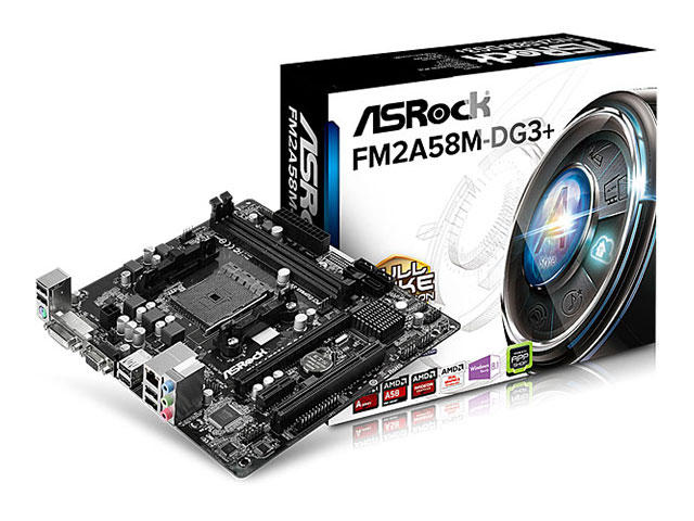 Дънни платки ASRock FM2A58M-DG3