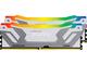 Оперативна памет 48GB (2x24GB) DDR5 8400 MT/s CUDIMM Kingston FURY Renegade RGB White