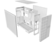 Кутии Geometric Future Model 5 Vent White