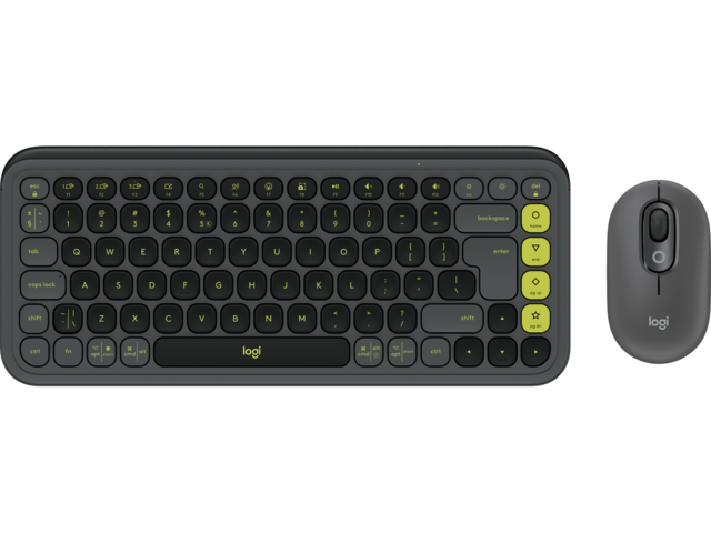 Клавиатури Logitech Pop Icon Combo - Graphite - US INT'L