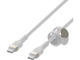 Кабели и Адаптери Belkin BoostCharge Pro Flex USB-C to USB-C Cable 60W 2 m, White